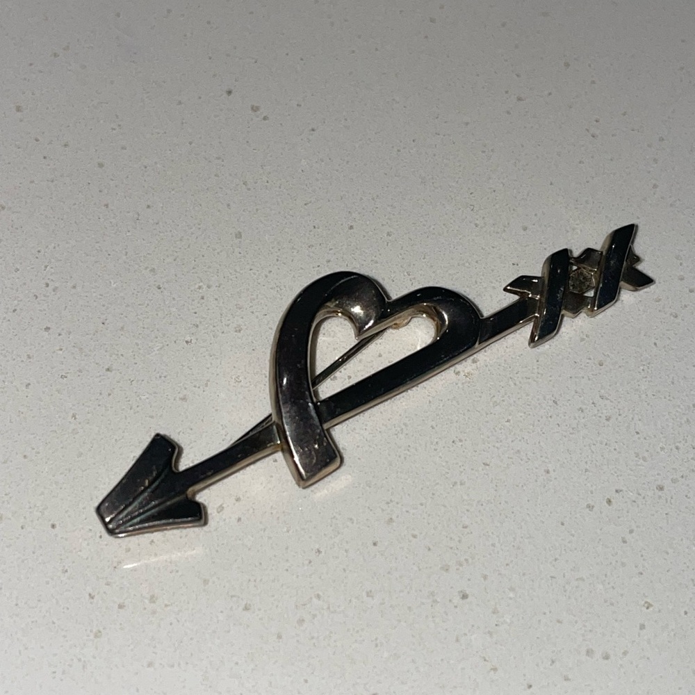 Paloma Picasso for Tiffany & Co Heart & Arrow Brooch